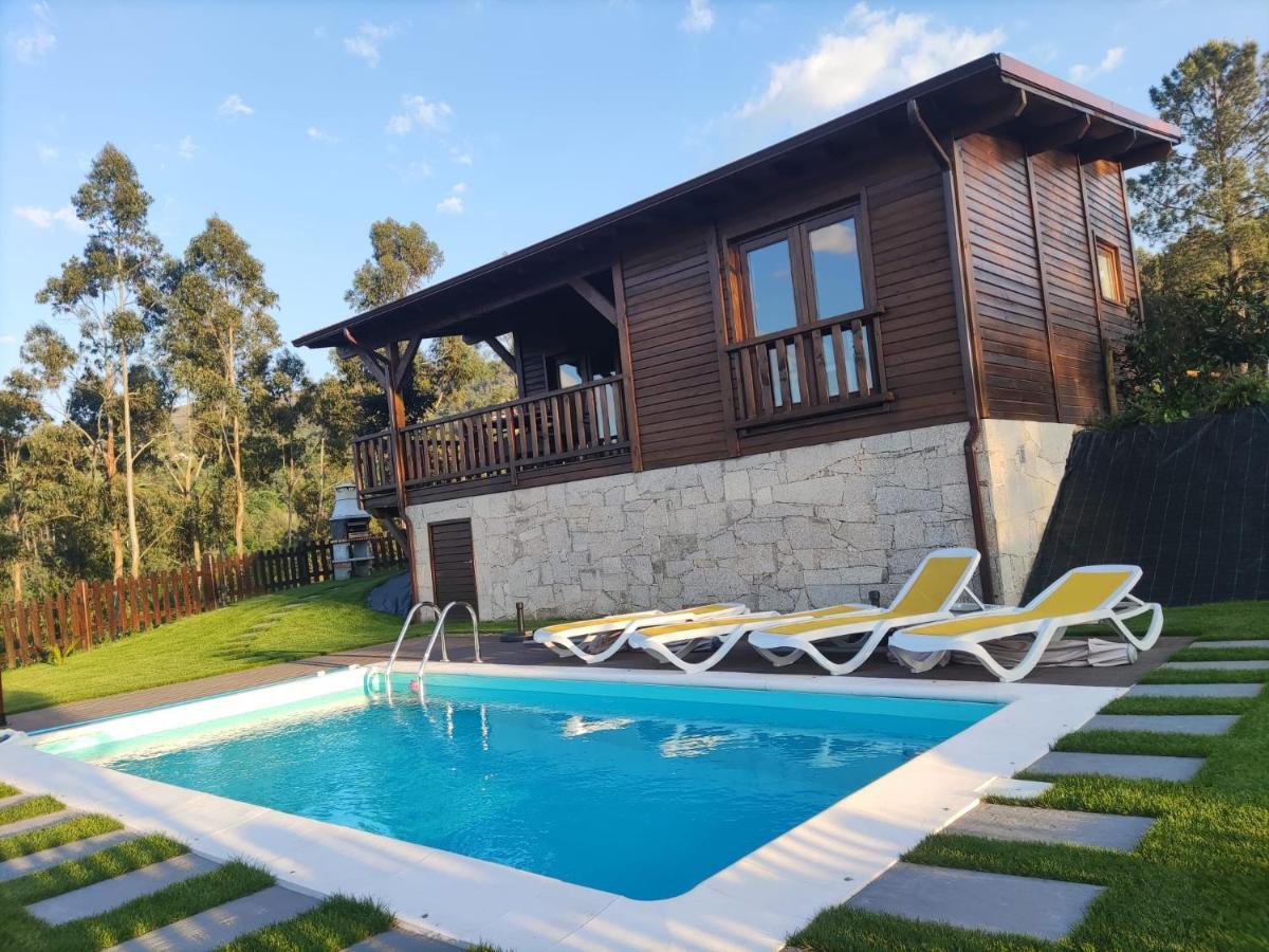 Quinta Da Resteva-Chale Do Rio Vieira do Minho Luaran gambar